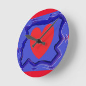 Acrylmauer Runde Wanduhr (Winkel)