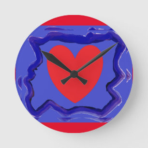 Acrylmauer Runde Wanduhr