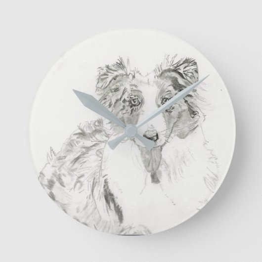 Acrylmauer Runde Wanduhr (Vorderseite)