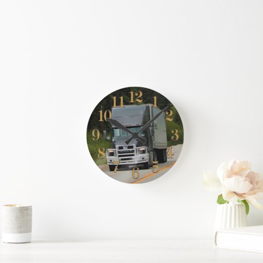 Acrylmauer Runde Wanduhr (Zuhause)