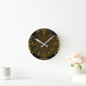 Acrylmauer Runde Wanduhr (Zuhause)