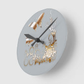Acrylmauer Runde Wanduhr (Winkel)