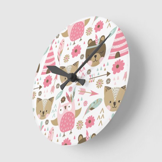 Acrylmauer Runde Wanduhr (Winkel)