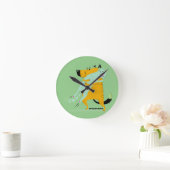 Acrylmauer Runde Wanduhr (Zuhause)