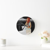 Acrylmauer Runde Wanduhr (Zuhause)