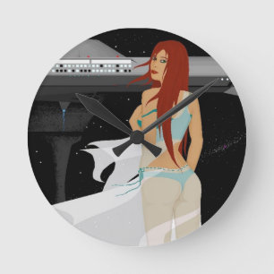 Acrylmauer Runde Wanduhr