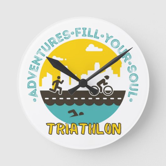 Acrylmauer Runde Wanduhr (Vorderseite)