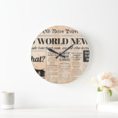 Acrylmauer-Uhr (Zeitung) Große Wanduhr (Zuhause)