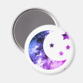 Acrylmond und Stars Magnet (Vorderseite/Rückseite)