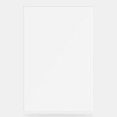 Acrylschild (Vorderseite)