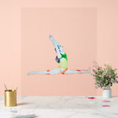 Acrylschild – Hanumanasana (Hochzeit)