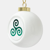 Acrylschmuck Keramik Kugel-Ornament (Rechts)