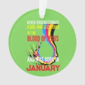 Acrylschmuck Ornament (Vorderseite)