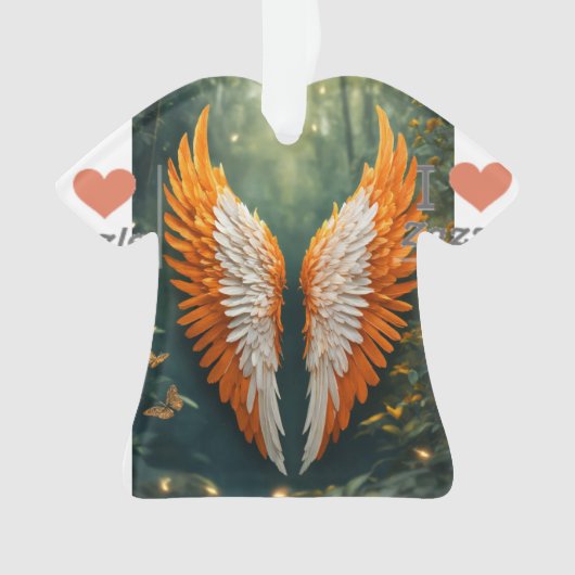 Acrylschmuck Ornament (Vorderseite)