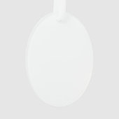 Acrylschmuck Ornament (Rückseite)