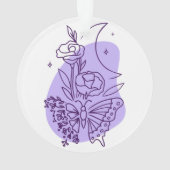 Acrylschmuck Ornament (Rückseite)