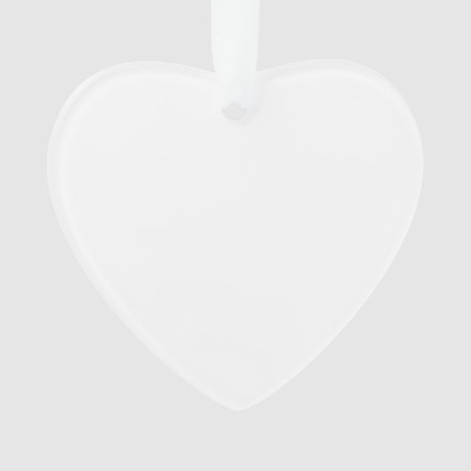 Acrylschmuck Ornament (Vorderseite)