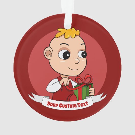 Acrylschmuck Ornament (Rückseite)