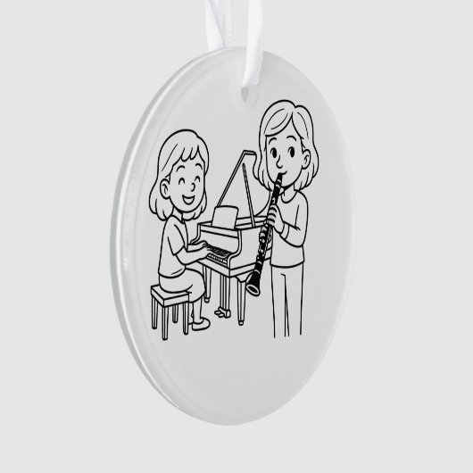 Acrylschmuck Ornament (Vorderseite)