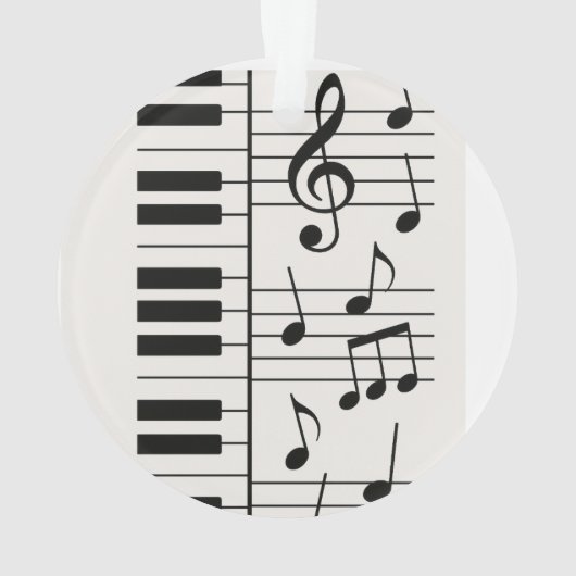 Acrylschmuck Ornament (Rückseite)