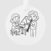 Acrylschmuck Ornament (Vorderseite)