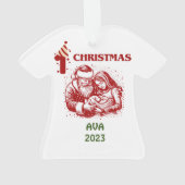 Acrylschmuck Ornament (Rückseite)