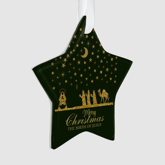 Acrylschmuck Ornament (Vorderseite)