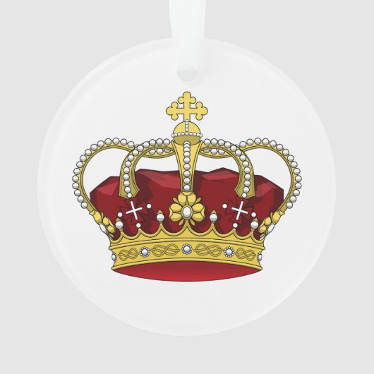 Acrylschmuck Ornament (Rückseite)