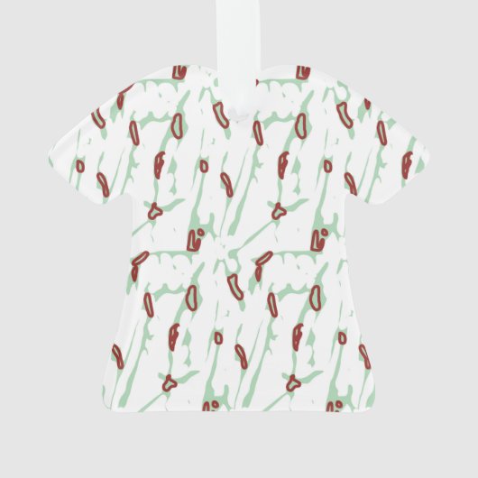 Acrylschmuck Ornament (Rückseite)