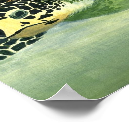 Acrylseaturerie Poster (Ecke)