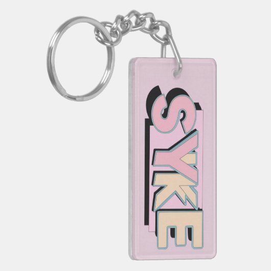 AcrylSYKE-Schlüsselanhänger Schlüsselanhänger (Vorderseite links)