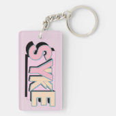 AcrylSYKE-Schlüsselanhänger Schlüsselanhänger (Rückseite)