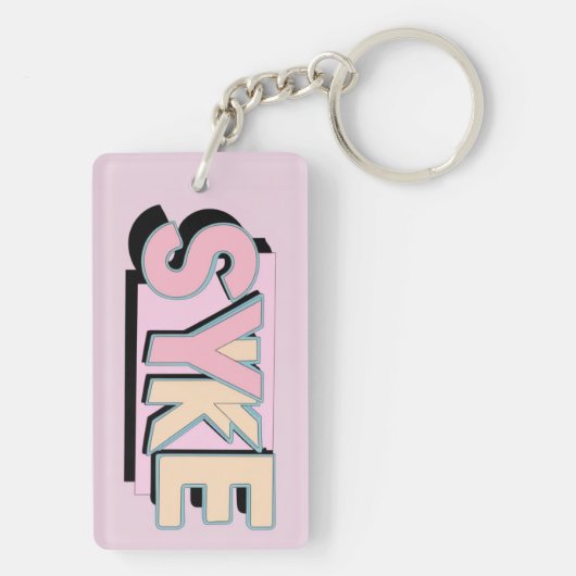 AcrylSYKE-Schlüsselanhänger Schlüsselanhänger (Rückseite)