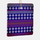 Acrylverzierung mit stilvollem Volksentwurf Keramikornament (Rechts)