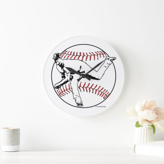 Acrylwand-Uhr, rund (groß) Große Wanduhr (Zuhause)