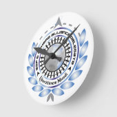 AcrylWanduhr Runde Wanduhr (Winkel)