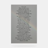 Acrylzeichen auf FOTOGRAPH-DESIGN Acrylschild (Vorderseite)