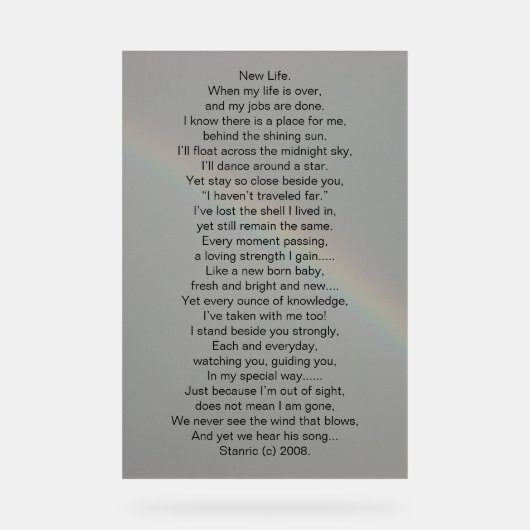 Acrylzeichen auf FOTOGRAPH-DESIGN Acrylschild (Vorderseite)