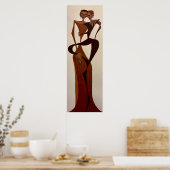 Acrylzeichnung poster (Küche)