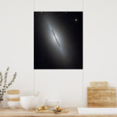 ACS-Image von NGC 5866 Poster (Küche)