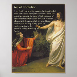 Act of Contrition Poster