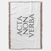 Acta Non Verba Decke (Vorderseite Vertikal)
