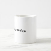 Acta non verba kaffeetasse (Mittel)