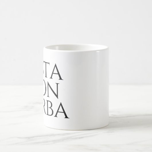 Acta Non Verba Kaffeetasse (Mittel)