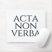 Acta Non Verba Mousepad (Mit Mouse)