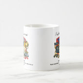 🎓Acting Graduate Custom Name & Degree Kaffeetasse (Mittel)