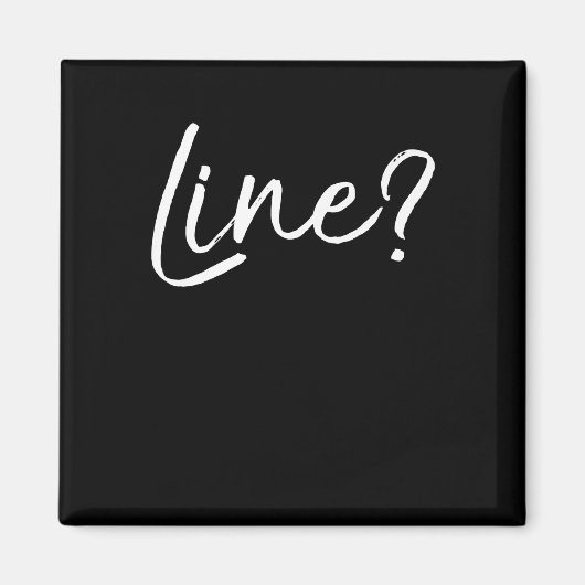 Acting Quote Actors Cute Actress Saying Line Magnet (Vorne)