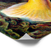 Actiniae Illustration Germa Ernst Haeckel Poster (Ecke)