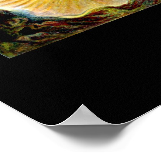 Actiniae von Ernst Haeckel Poster (Ecke)