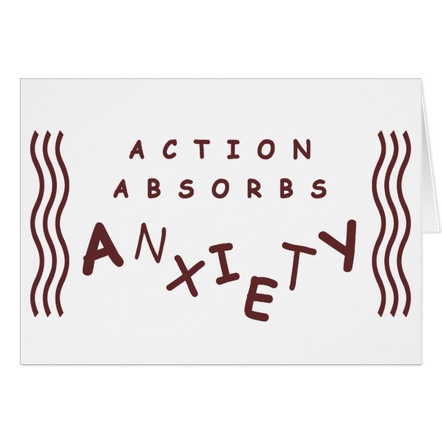Action absorbiert Angst (Vorderseite (Horizontal))